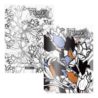 Набор из 4 папок-уголков пластиковых ErichKrause® Tulips, A4, ассорти