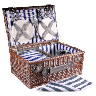Набор для пикника на 4 персоны, размер 47*30*21 см