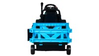 Детский электромобиль трактор с прицепом и ковшом (пульт 2.4G) ZP1001C-Blue