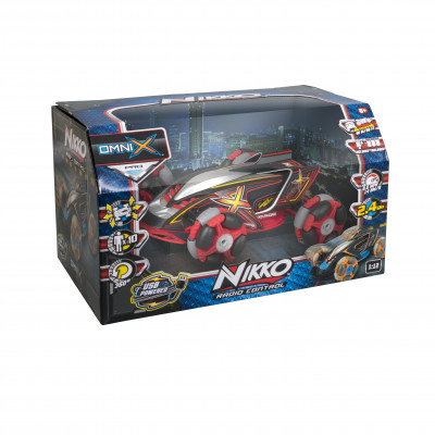 Машинка на радиоуправлении Nikko Omni X, красная, 28 см