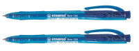 Автоматическая шариковая ручка Stabilo Liner 308 F, цвет чернил синий, 2 шт в блистере