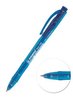 Автоматическая шариковая ручка Stabilo Liner 308 F, цвет чернил синий, 2 шт в блистере