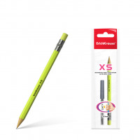 Карандаш механический ErichKrause® XS в наборе с 20 грифелями 0.5 мм, НВ (в пакете по 1 шт.)