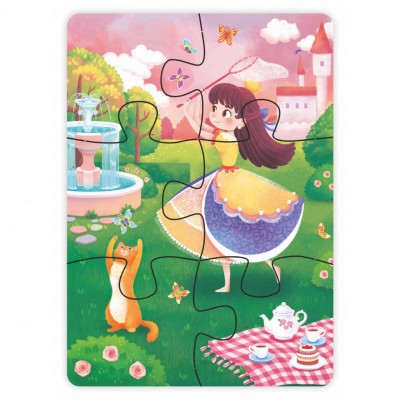 Пазл Принцесса  6 элементов