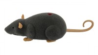 Радиоуправляемая крыса (27 см, светятся глаза), цвет серый