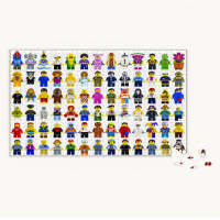 Пазл LEGO Minifigure Puzzle -1000 элементов