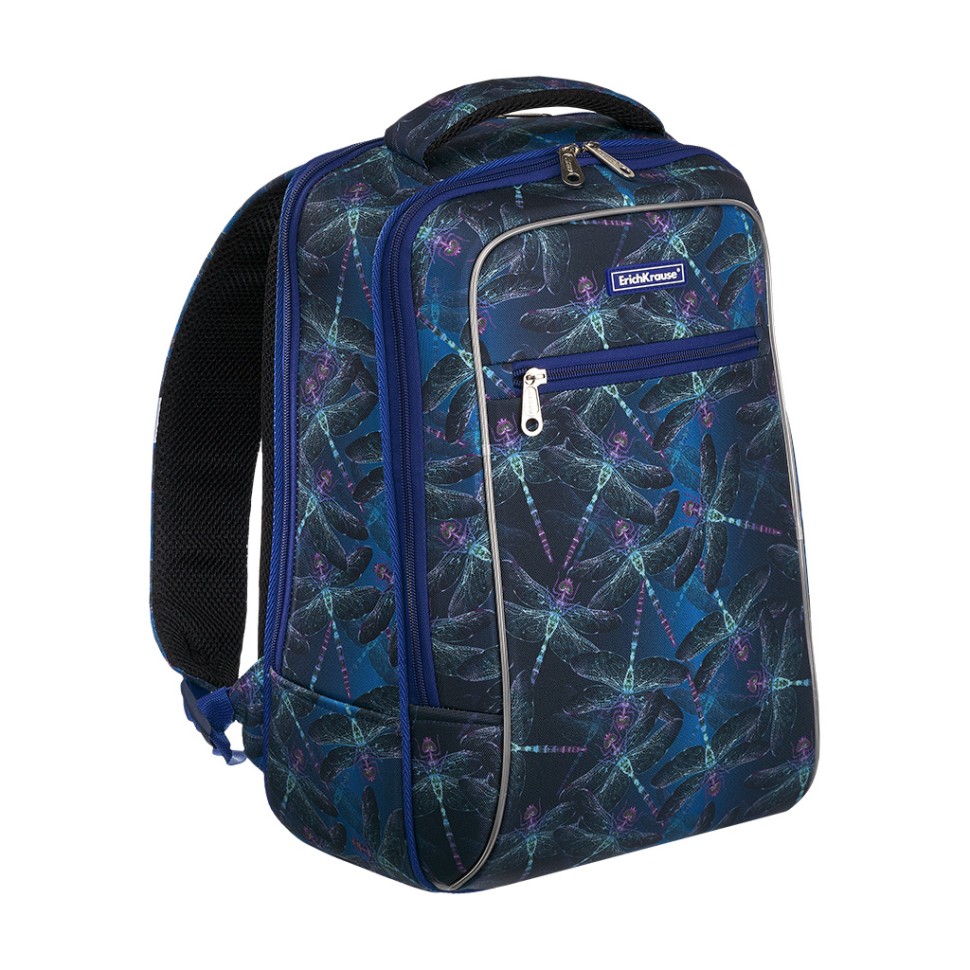 Ученический рюкзак ErichKrause® ErgoLine® Urban 18L Neon Dragonflies