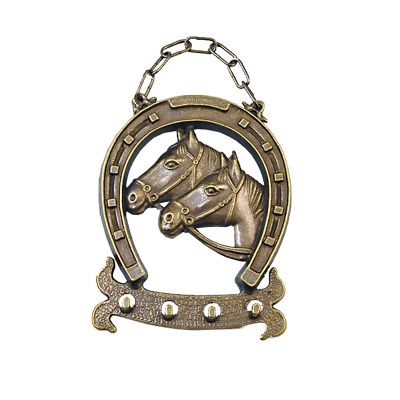 Ключница Подкова малая антик, размер  20x11x11 см