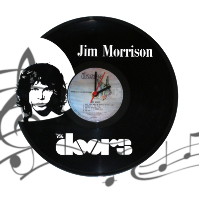 Часы виниловая грампластинка "Jim Morrison. Doors"