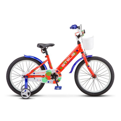 Детский велосипед гибрид Stels 18" Captain V010 (LU094056), красный