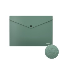 Папка-конверт на кнопке пластиковая ErichKrause® Fizzy Classic, непрозрачная, А4, ассорти (в пакете по 12 шт.)