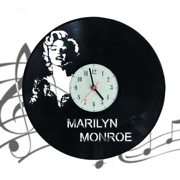 Часы виниловая грампластинка "Marilyn Monroe"