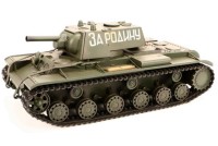 Радиоуправляемая игрушка танк Airsoft Series Russia КВ-1 зеленый, масштаб 1:24 2.4G A03102977