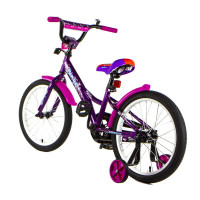 Детский велосипед хардтейл 18" Navigator BINGO фиолетовый/розовый ВН18099