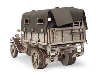 Деревянный конструктор Lemmo грузовик с тентом, 261 деталь