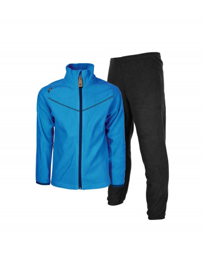 Комплект Lindberg: толстовка и брюки, цвет черный/голубой