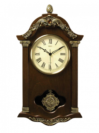 Часы настенные с маятником "Ампир"