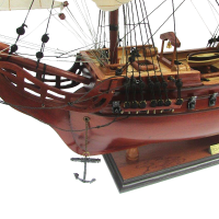 Сувенирная модель парусника  Bon Homme Richard, размер 94х19х80 см, США