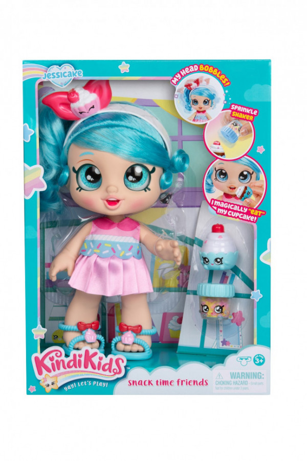Кинди Кидс Игровой набор Кукла Джессикейк 25см с аксессуарами ТМ Kindi Kids