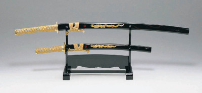 Набор самурайских мечей "Дракон", 2 шт.