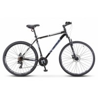 Горный велосипед гибрид Stels Navigator 900 D F020 чёрный/белый 29"(LU096012)