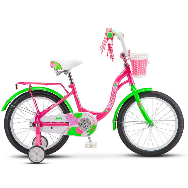 Детский велосипед гибрид Stels 18" Jolly V010 (LU092130), зеленый
