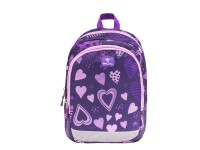 Рюкзак детский BELMIL KIDDY, светоотражающие элементы, 305-4/9 LOVE MIX для девочки