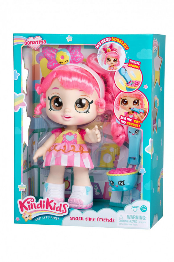 Кинди Кидс Игровой набор Кукла Донатина 25см с аксессуарами ТМ Kindi Kids