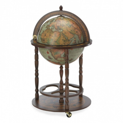 Глобус бар напольный "Юнона", диаметр сферы 40 см, высота 86 см