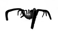 Радиоуправляемый робот паук Черная Вдова на пульте управления 779(B0046)