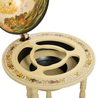Глобус бар напольный, диаметр сферы 33 см, Ptolemaeus