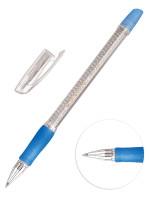Шариковая ручка Stabilo Keris 538, цвет чернил синий, 3 шт в блистере