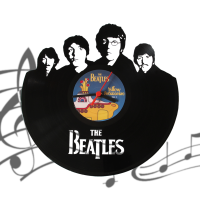 Часы виниловая грампластинка "The Beatles"