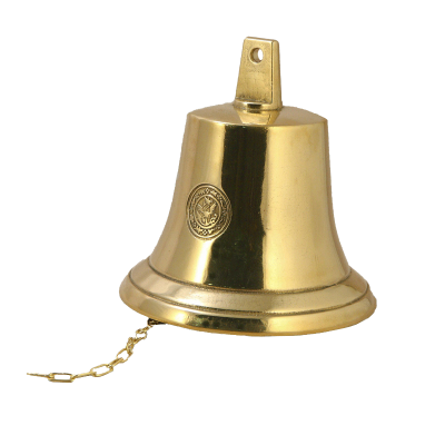 Рында, корабельный колокол 21 см, латунь