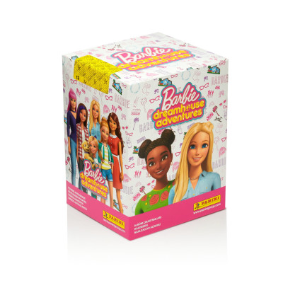 Бокс с наклейками Panini Барби Barbie "Приключения в доме мечты" (5...