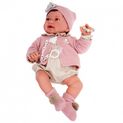 Кукла Елена в розовом, 40 см
