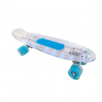 Скейт детский Navigator пластик, 56х15х11см, со световыми эффектами Т20014-15