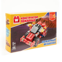 Вайс Блок. Конструктор пожарный вездеход 8-в-1. TM Wise Block
