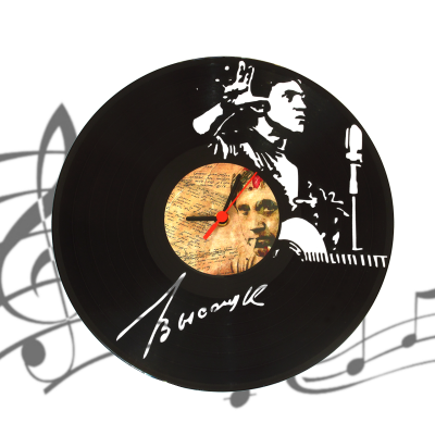 Часы виниловая грампластинка "В. Высоцкий"