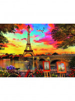 Пазл для детей "Закат в Париже", 3000 деталей
