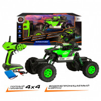 Краулер Хищник р/у, на аккумуляторе 4WD, 10км/ч, салатовый