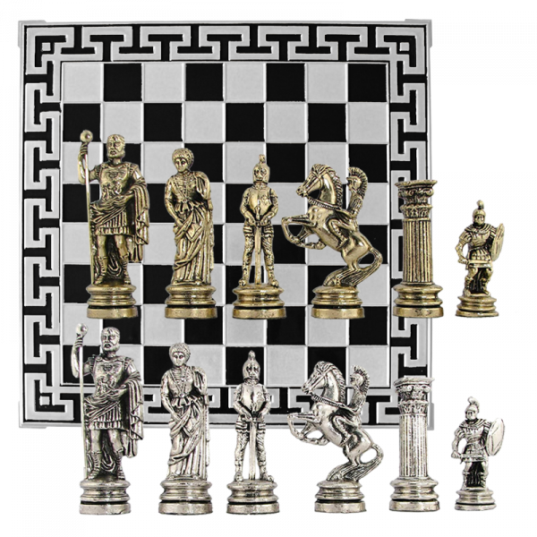 Шахматы сувенирные "Древний Рим", 45 х 45 см, размер фигурок 11 см
