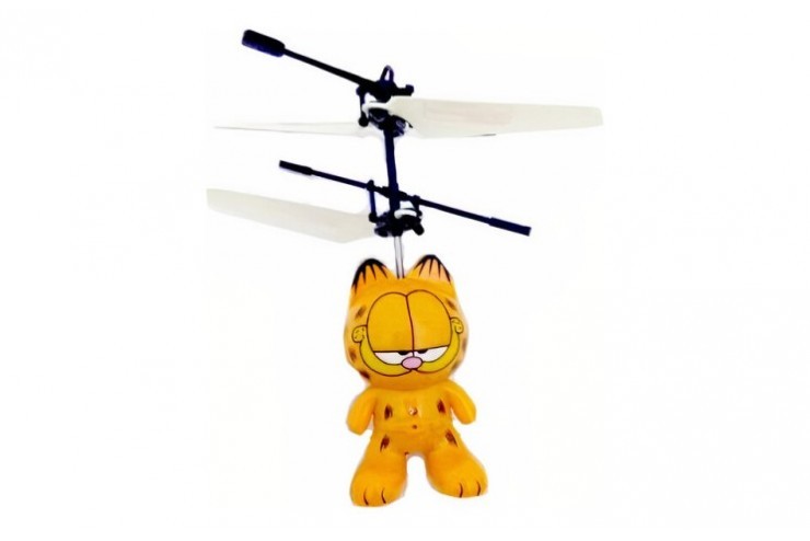 Котики вертолетики купить. Гарфилд игрушка. Летающая игрушка для кота. Котик вертолетик игрушка. Летающий Пикачу игрушка.