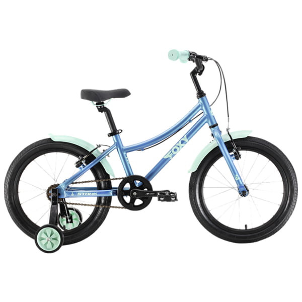 Детский велосипед Stark'22 Foxy Girl 18 фиолетовый/мятный HQ-0005150
