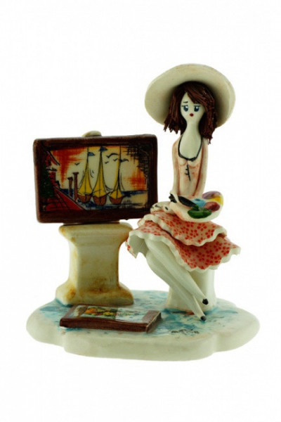 Статуэтка Художница, высота 8 см