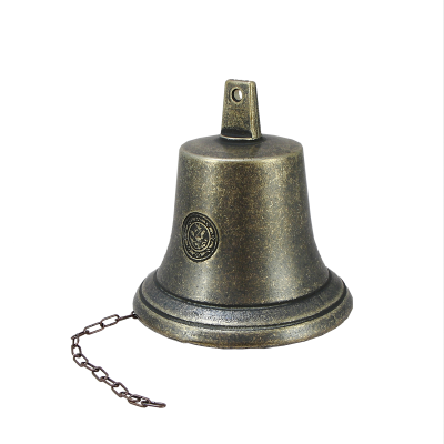 Рында, корабельный колокол, диаметр 21 см, антик, латунь