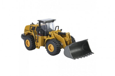 Металлический бульдозер масштаб 1:60