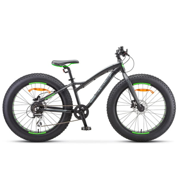 Велосипед гибрид Stels Aggressor D 24" V010 черный (LU092494)