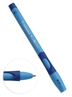 Ручка шариковая Stabilo Leftright для левшей, F, синий корпус и чернила, 2 шт