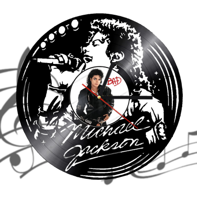 Часы виниловая грампластинка Michael Jackson